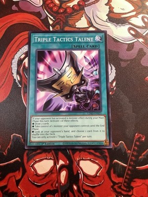 YuGiOh TCG- Triple Tactics Talent Common- L26D-ENS21 NM