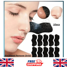 10 Pcs Nose Pore Strips Blackhead Removal Unclog Pores Smooth Deep Cleansing