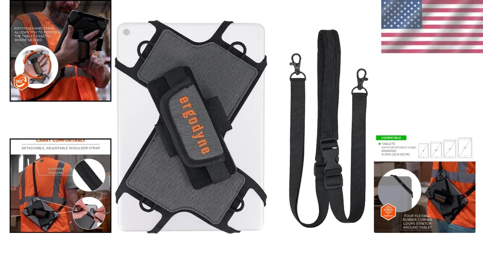 Protective Tablet Holder with Shoulder Strap - Image 2 of 4