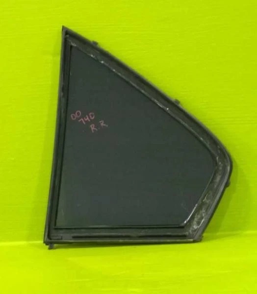 00 BMW 740iL PASSENGER RIGHT REAR VENT GLASS OEM 1233-37 Foto 2 de 4