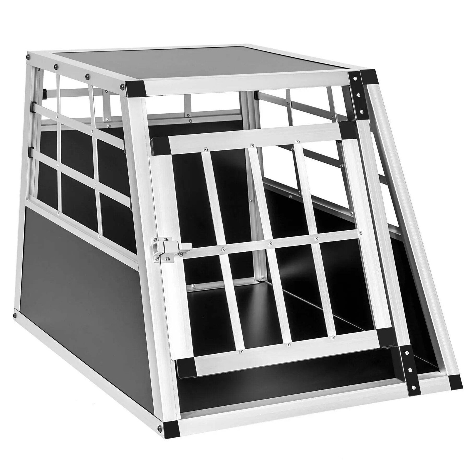 Cage de transport chien 69x54x50 cm idéale pour vos voyages en voiture et vacances