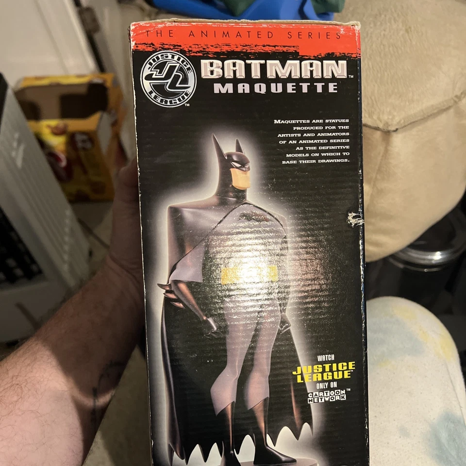 Batman Maqueta Liga de la Justicia Serie Animada/8500 DC Estatua Directa Foto 3 de 4