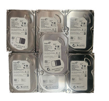 Lot of 10 Seagate Barracuda ST500DM002 500 GB SATA III 3.5 in Desktop Hard Drive