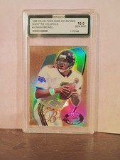 RAW GM 10 - 1998 Collector's Edge Advantage - Showtime Mark Brunell #10 Holofoil