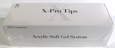 SXC Cosmetics X-Pro Tips Acrylic Soft Gel System Skintone Nude Medium Almond Kit