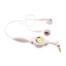 For TCL K33/K32 5G - Retractable Earphones Headphones Hands-free Headset 3.5mm