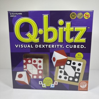 Q Bitz Visual Dexterity Cubed by MindWare Year 2009 Ages 8+ Brand New Sealed