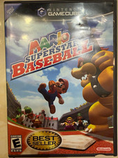Nintendo Mario Superstar Baseball (GameCube) Player's Choice NTSC 2005 w/ Manual