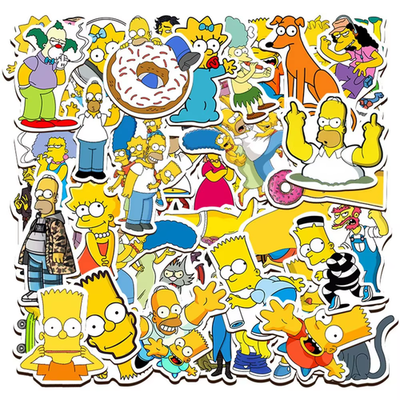 #ad #ad The Simpsons Stickers 20 Pack Random Assortment Bart Homer Marge Set 2 Inch Plus $5.79