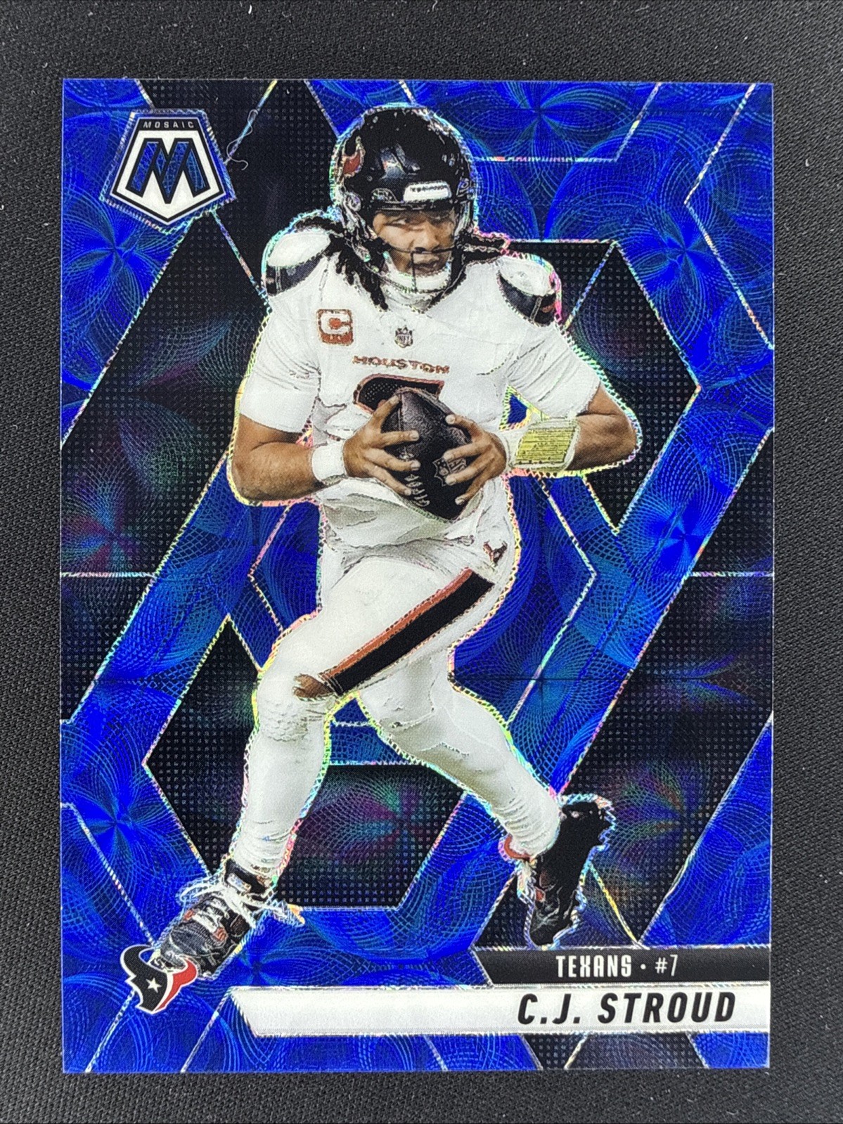 2025 Mosaic C.J. Stroud #71 Blue Scope Prizm