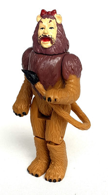 The Wizard of Oz Cowardly Lion 4'' Figure (426-53) Vintage 1988 Turner MGM 