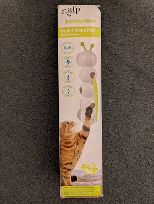 Whack a Worm Katzenspielzeug, Smarte Raupe Katzenspielzeug mit Bewegungssensor