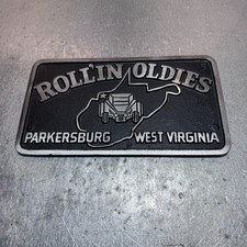 Rollin Oldies Parkersburg West Virginia Car Club Plaque