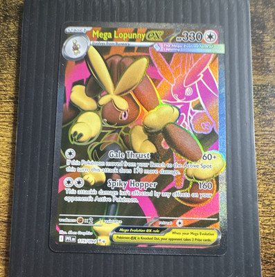 The Pokémon Company Mega Lopunny Ex Phantasmal Flames Ultra Rare Holo 115/094 3 