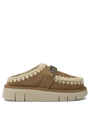 Mou Bounce Clog Metal Logo Slipeprs IT 39 Women