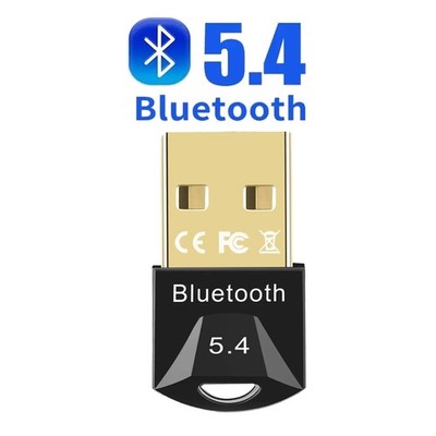 Bluetooth 5.4 USB Dongle Adapter für PC - Wireless Audio Low Latency Windows 7-11