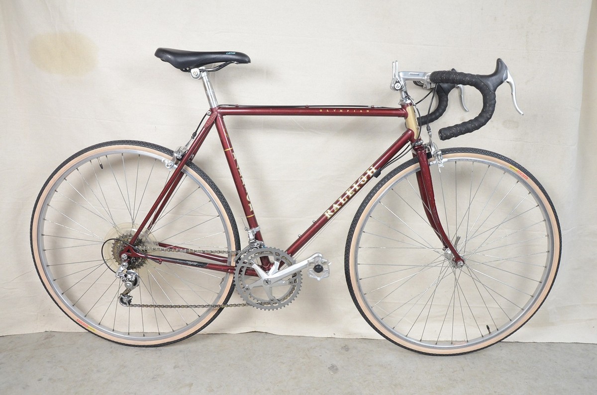 1983-84 Raleigh Olympian Vintage Lugged Steel Frame 54cm, 27