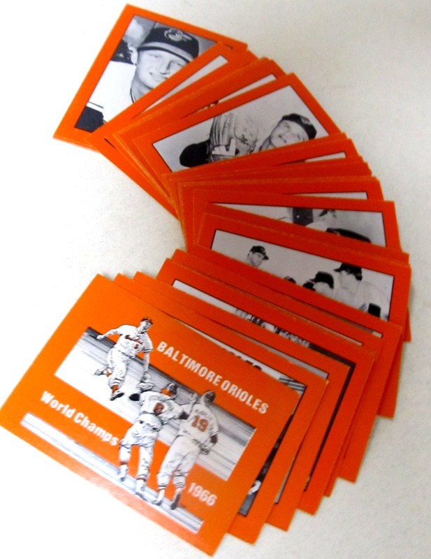 RARE 1981 The Franchise 1966 Baltimore Orioles World Champs 32 CARD SET NM/MINT