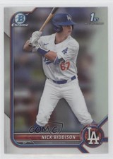 2022 Bowman Draft Chrome Nick Biddison #BDC-165 6u5