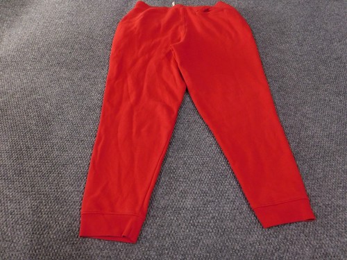 Polo Ralph Lauren Sweatpants boys XL Red Fleece Joggers Drawstring Lounge Pants - Picture 8 of 12