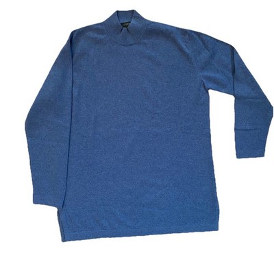 Hemisphere Kaschmir Pullover, Gr. 38, Blau