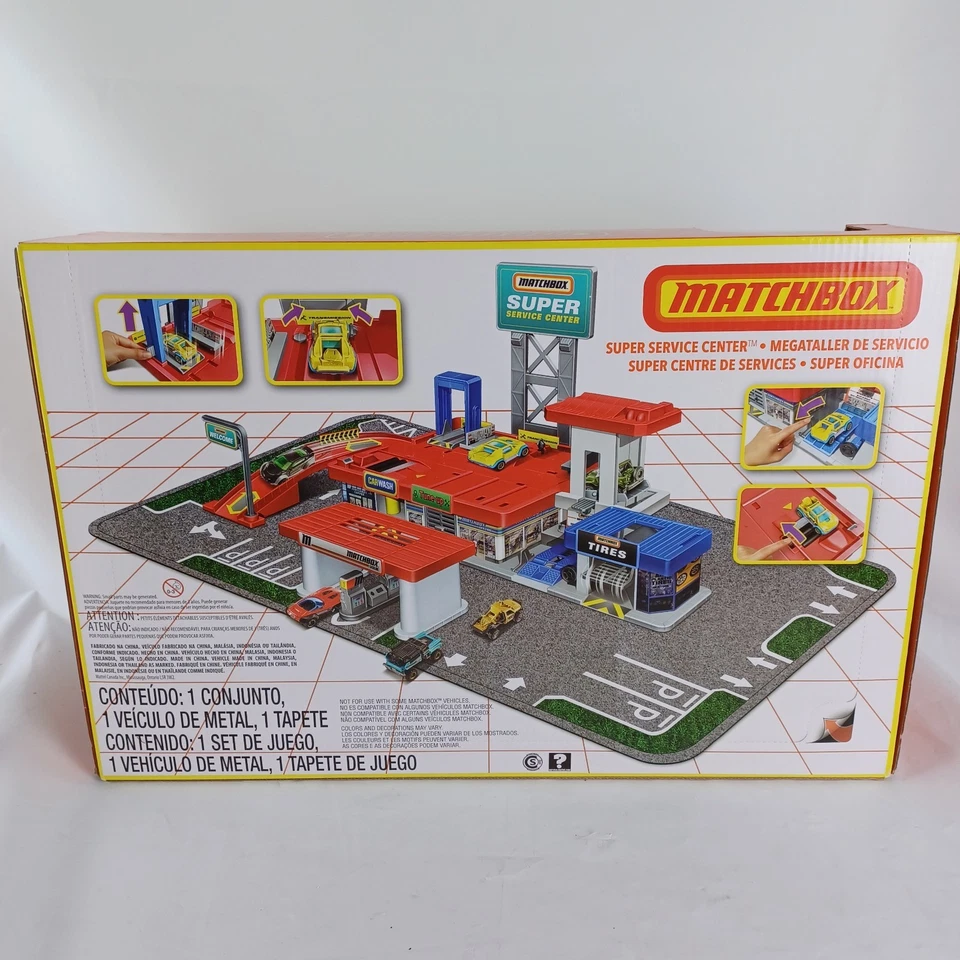 Matchbox Super Service Center Playset Retro NEW Old Stock RARE - Image 4 of 4