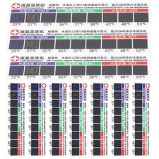 10Pcs Sticker Adhesive for Measuring Water Temperature and Body Temp
