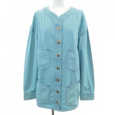 Authentic Chanel P70707V62122 Denim Jacket 230-000-607-6374