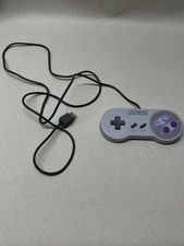 Nintendo SNES Classic Edition Wired Controller CLV-202 Gray/Purple