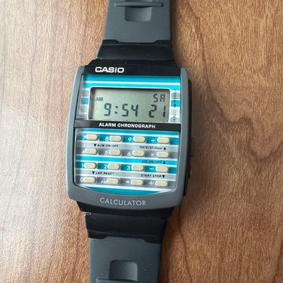 Vintage Casio LDF-40-1A Calculator Watch Rare NOS for sale online