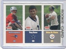 TONY ROMO 2003 FLEER MINT  RC ROOKIE CARD DALLAS COWBOYS