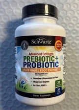 BioSchwartz Prebiotic Probiotic Plus Whole Food Enzymes Supplement