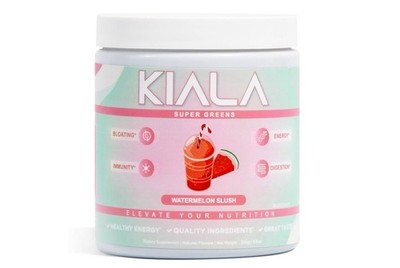 KIALA Super Greens Powder WATERMELON SLUSH Digestive Health 30 Serving 05/2026