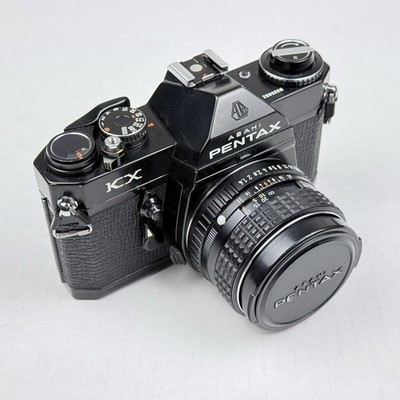 Pentax KX 35mm SLR Film Camera + SMC Pentax 50mm f/1.4 Lens