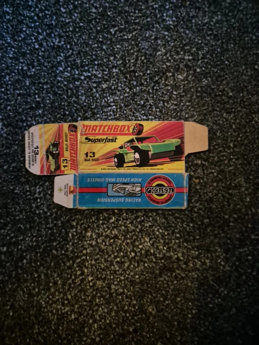 Boite vide matchbox d'occasion - Collection