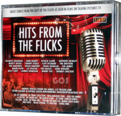 Hits From The Flicks 1950s and 1960s Songs Cliff Richard Tommy Steele 3 CD New