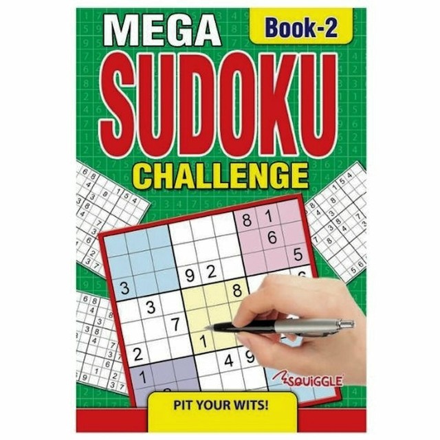 2 X A5 Mega Sudoku Puzzle Book Books 500 Puzzles Pages