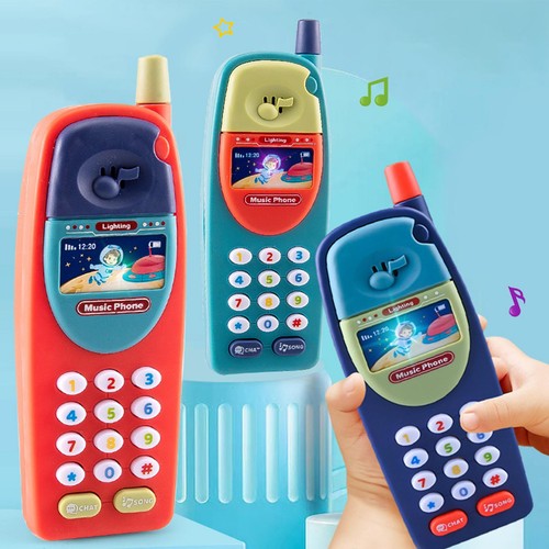 Phone Toy Play Music Learning Educational Cell Phone with Light Music For Baby - Picture 5 of 10