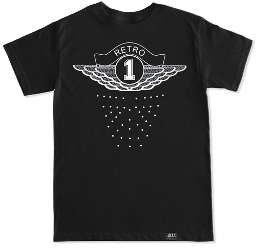 Retro 1 OG Bred Banned X Royal Blue Cement Shirt to match with Air Js shoes - Picture 8 of 11