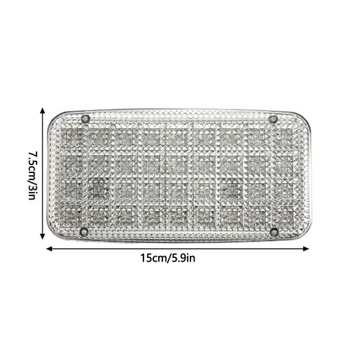Car Interior Dome Light Indoor Roof Ceiling Lamp 36led Universal Trunk Reading - Afbeelding 2 van 8