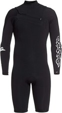QUIKSILVER Men's 2/2 HIGHLINE LTD A-ZIP L/S Spring Suit - KVD0 - Small - NWT