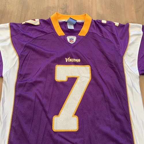 MINNESOTA VIKINGS NFL Football JERSEY Mens Size XL Tavaris Jackson #7 Reebok - 第 4/5 張圖片