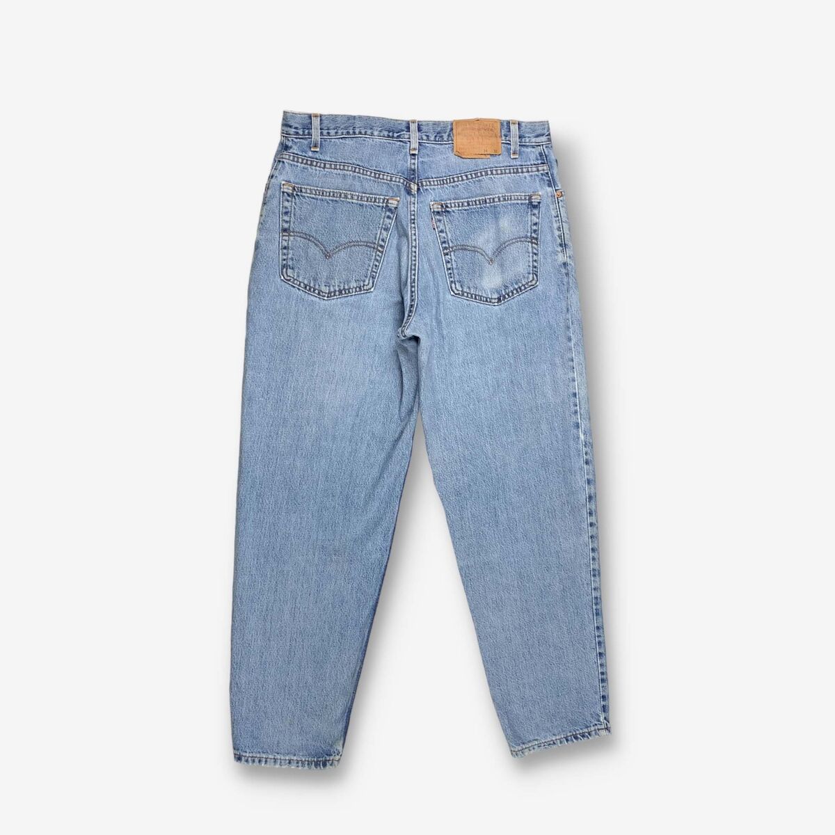 Vintage 80s Levi's 560 Loose Fit USA Distressed Jeans Light Vintage 80s Levi's 560 Loose Fit USA Distressed Jeans Light