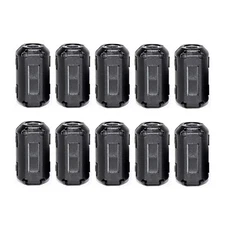 10/20PCS Ferrite Beads Clip-on Ring Core RFI EMI Noise Filter Clamp Choke Coil