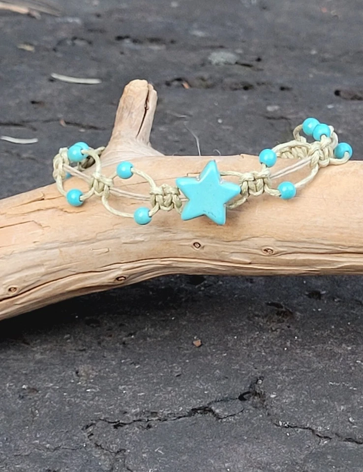 Turquoise Star & Dots Bracelet - Image 2 of 4
