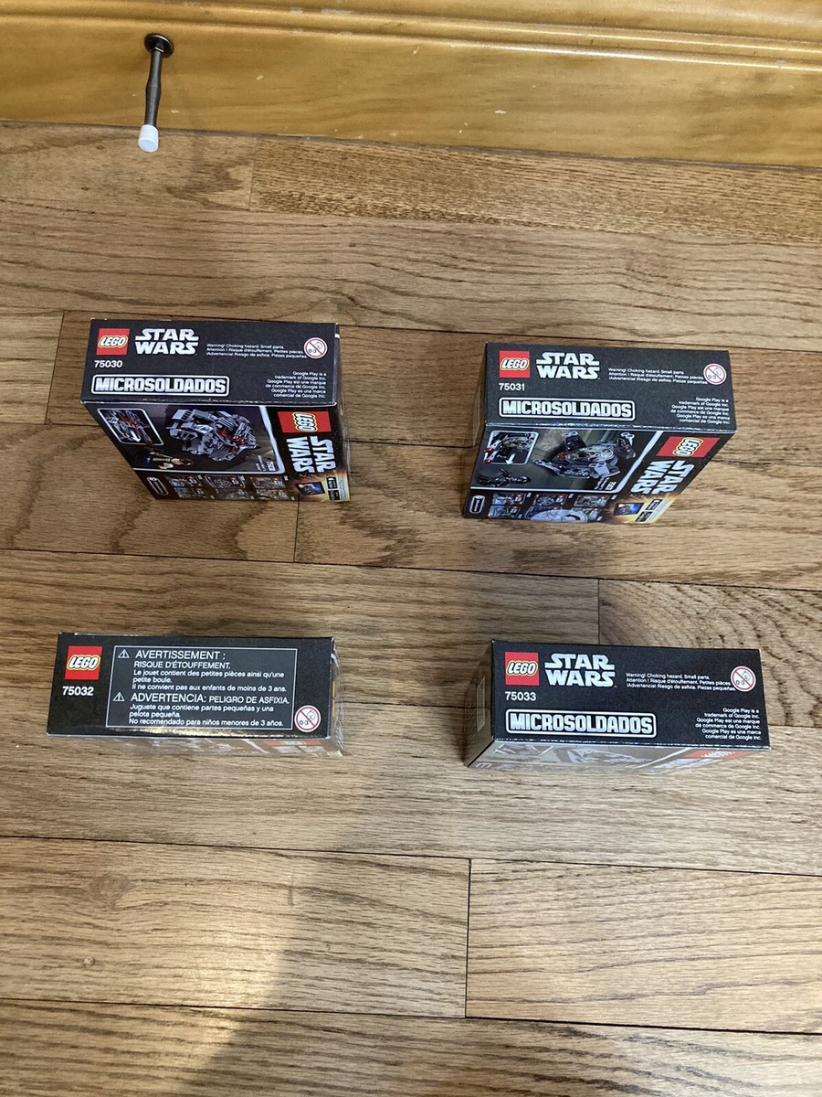 LEGO STAR WARS MICROFIGHTERS SERIES 1 LOT 75030 75031 75032 75033