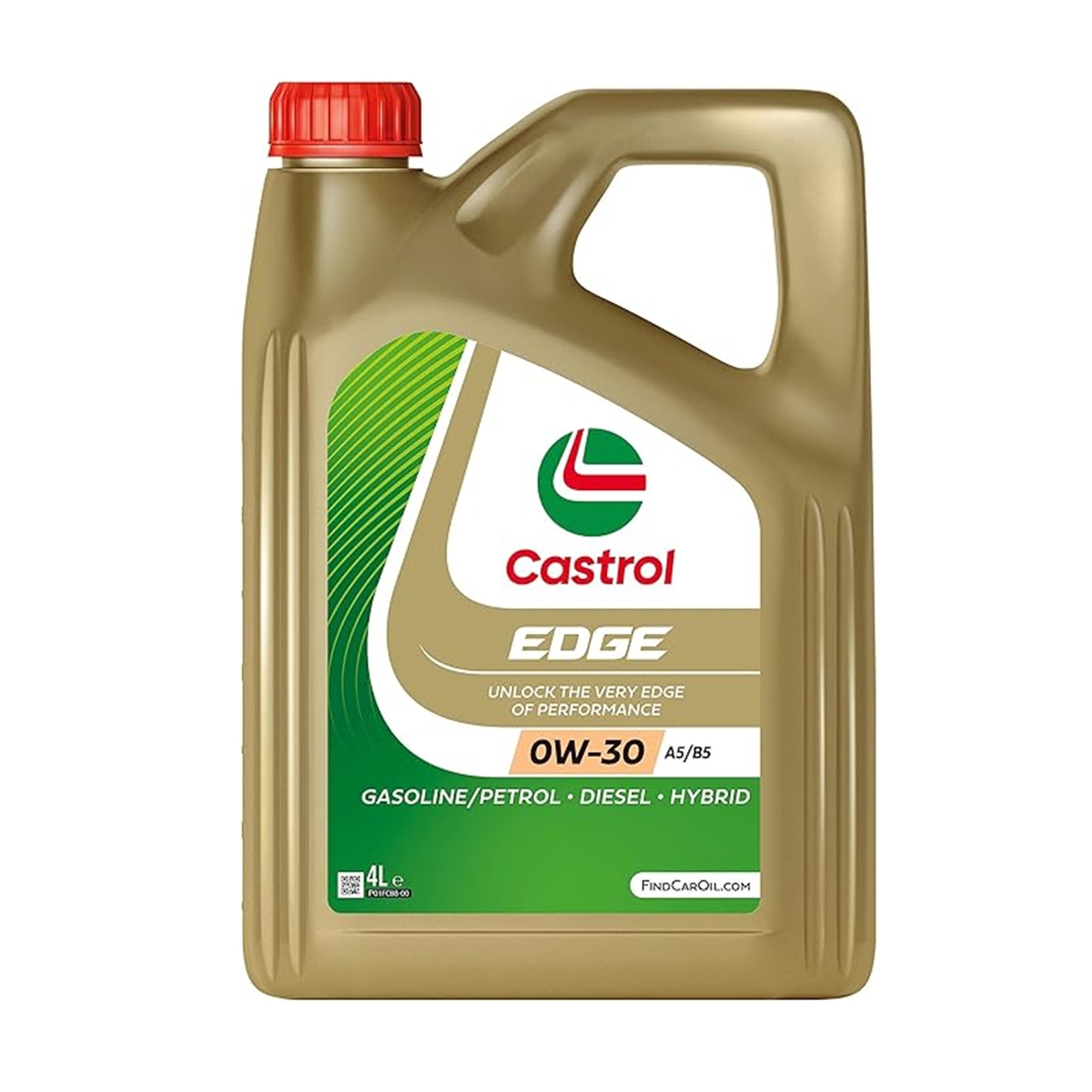 Castrol Engine Oil Edge Titanium 0W-30 A5/B5 Fully Synthetic Fluids 4 Litre