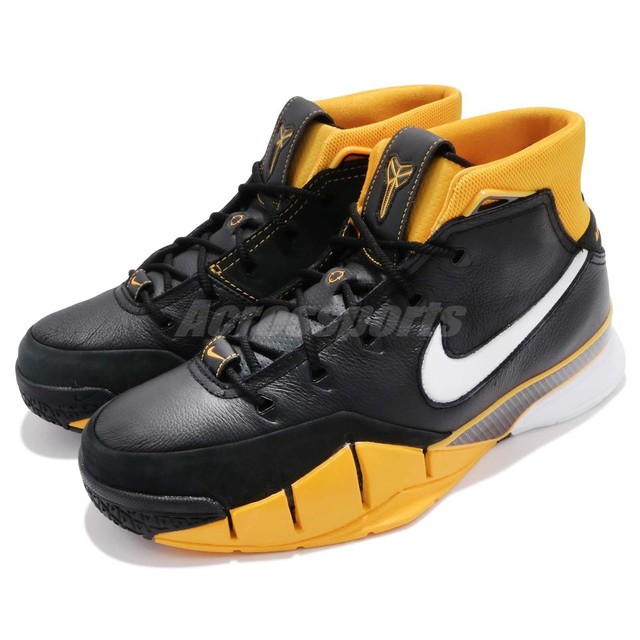 kobe 1 black and yellow