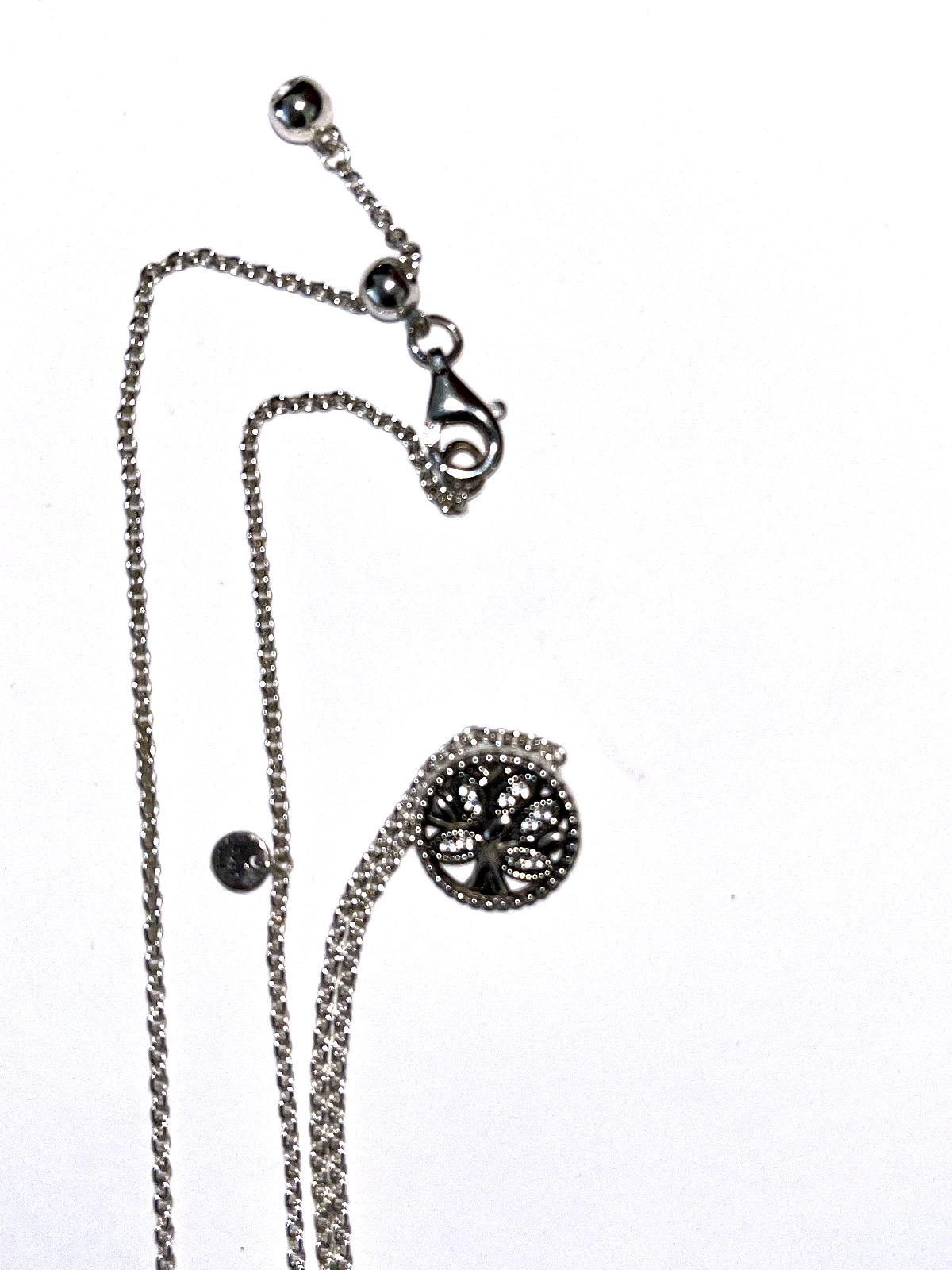 Pandora Family Tree sterling silver necklace Pandora jewellery box eBay