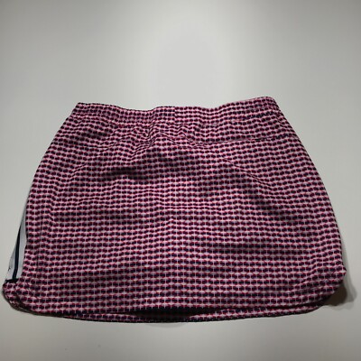 Lady Hagen Skort Womens Size XL Red Blue Pink White Print Golf Active  Drawstring